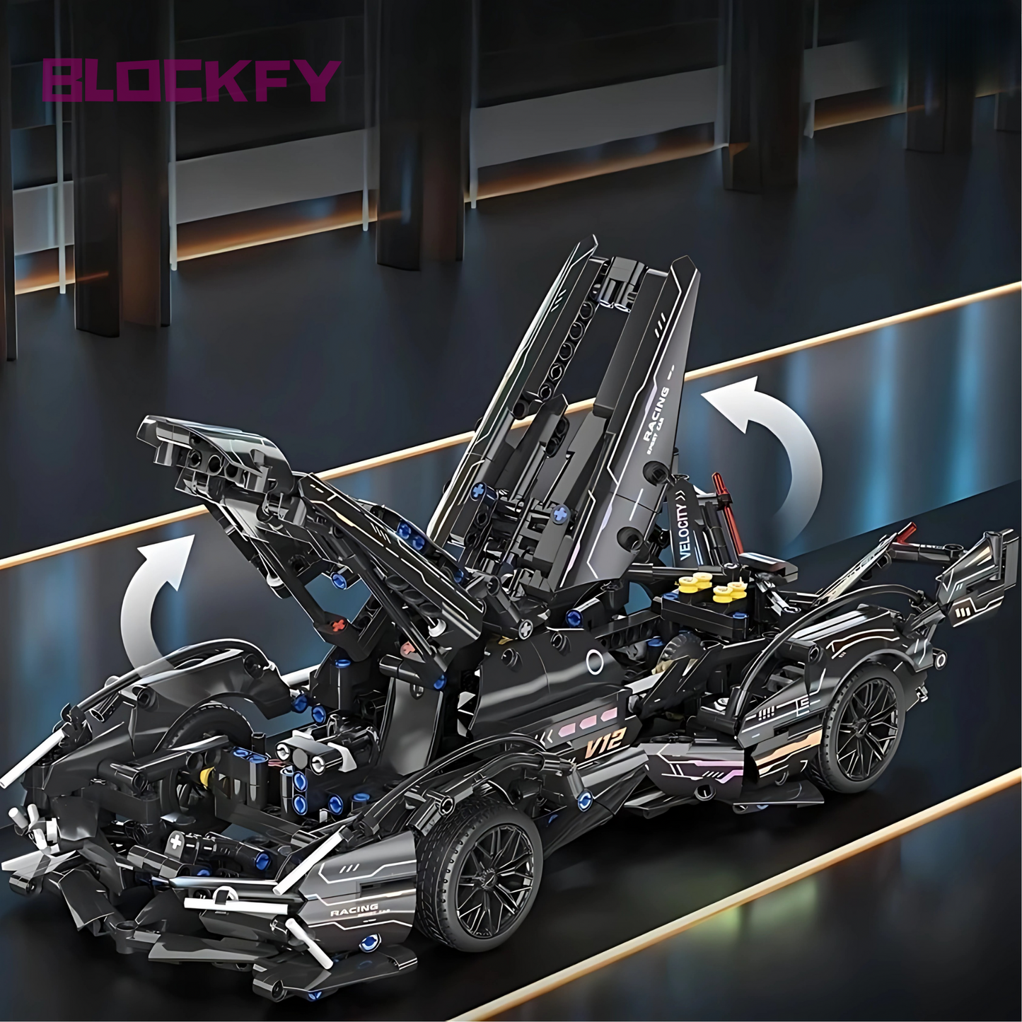 Dark Night Car Blockfy™