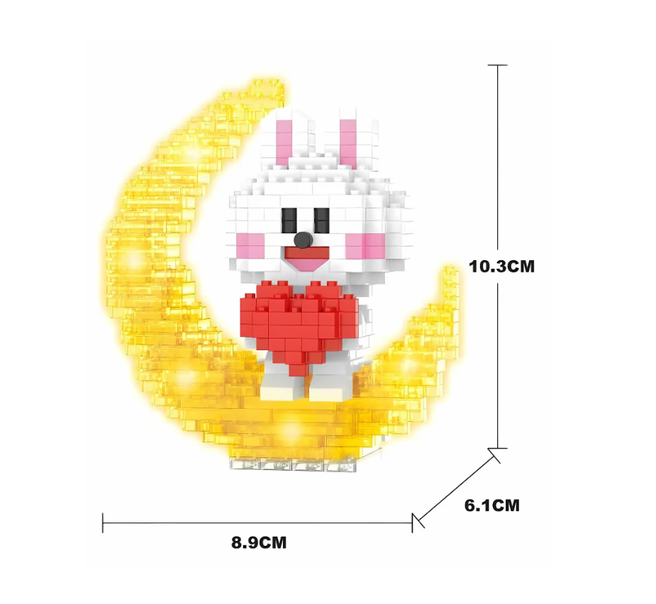 Cocoa Rabbit Moon Blockfy™
