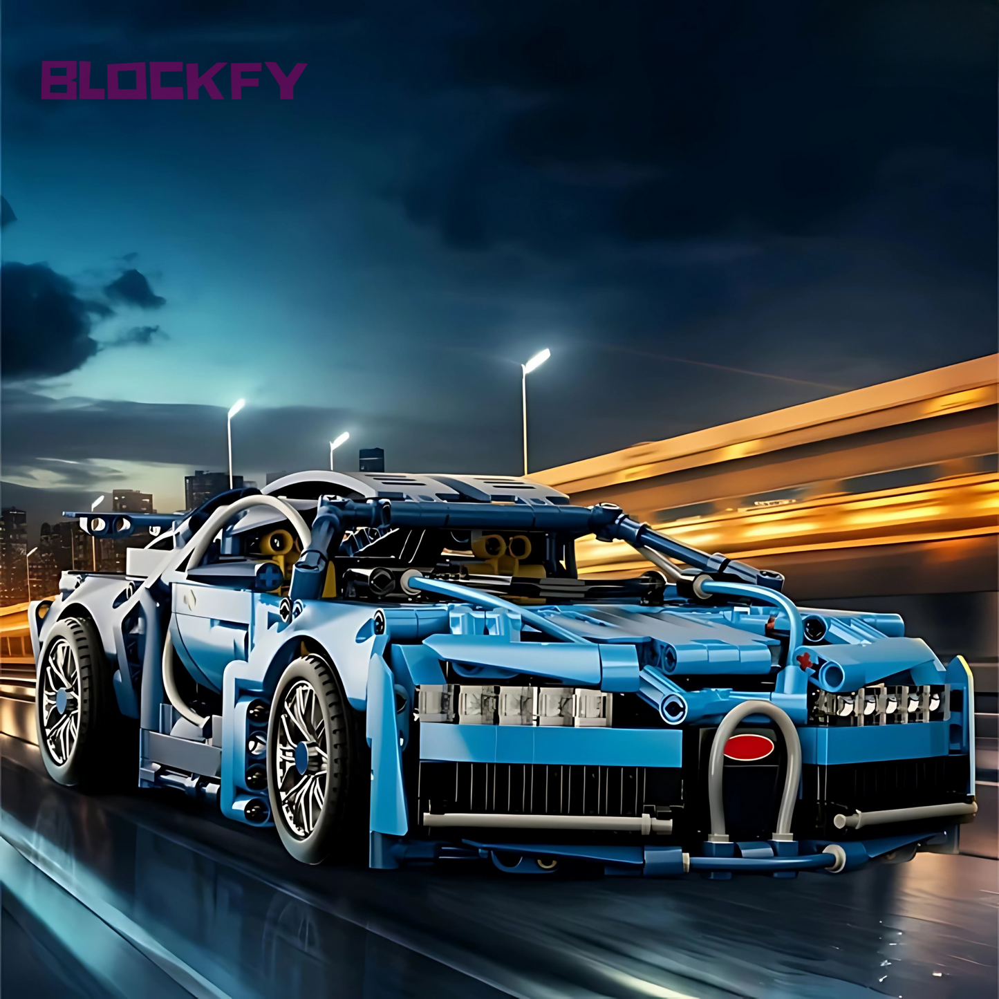Ice Sports Car Blockfy™