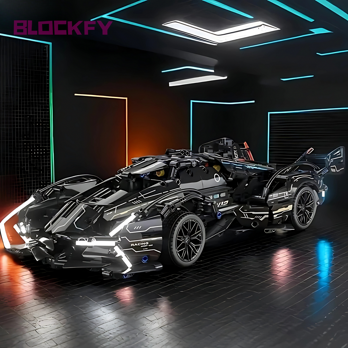 Dark Night Car Blockfy™