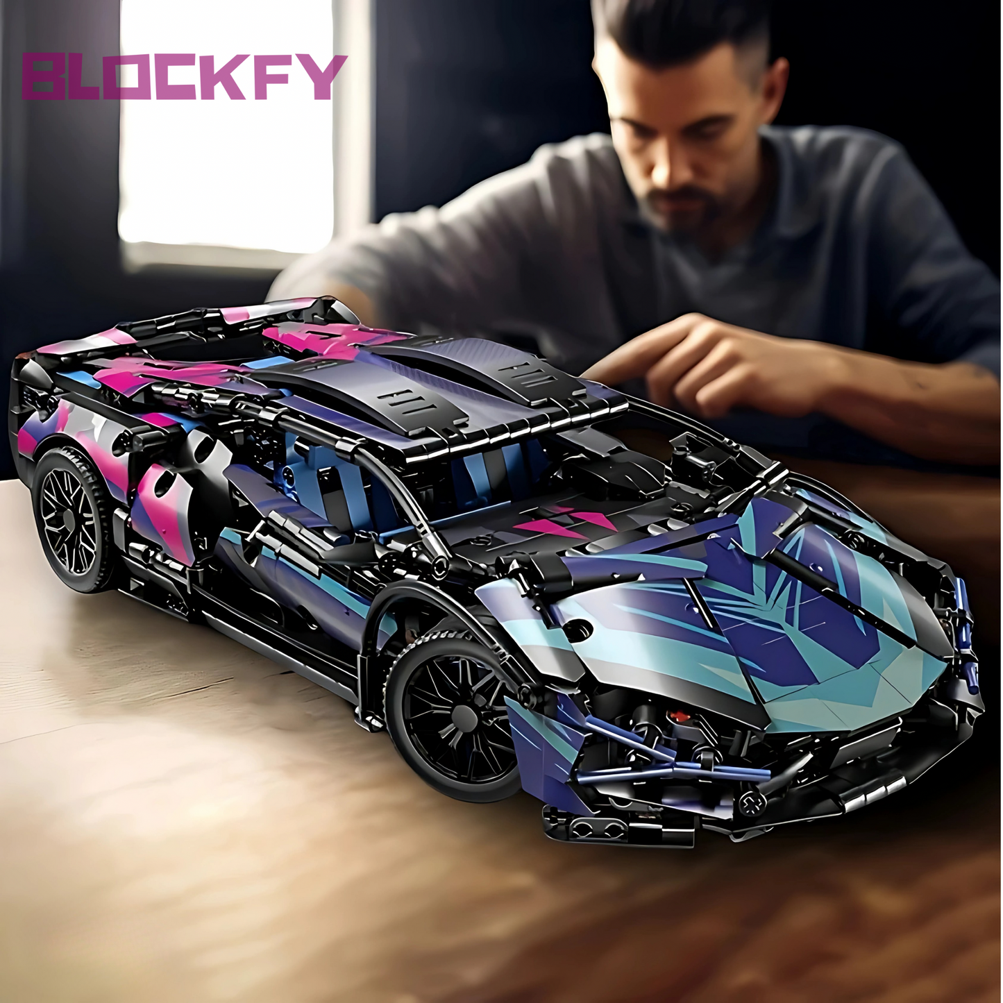 Cyberpunk Car Blockfy™