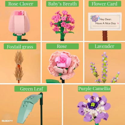 Mystic Purple Bouquet Blockfy™