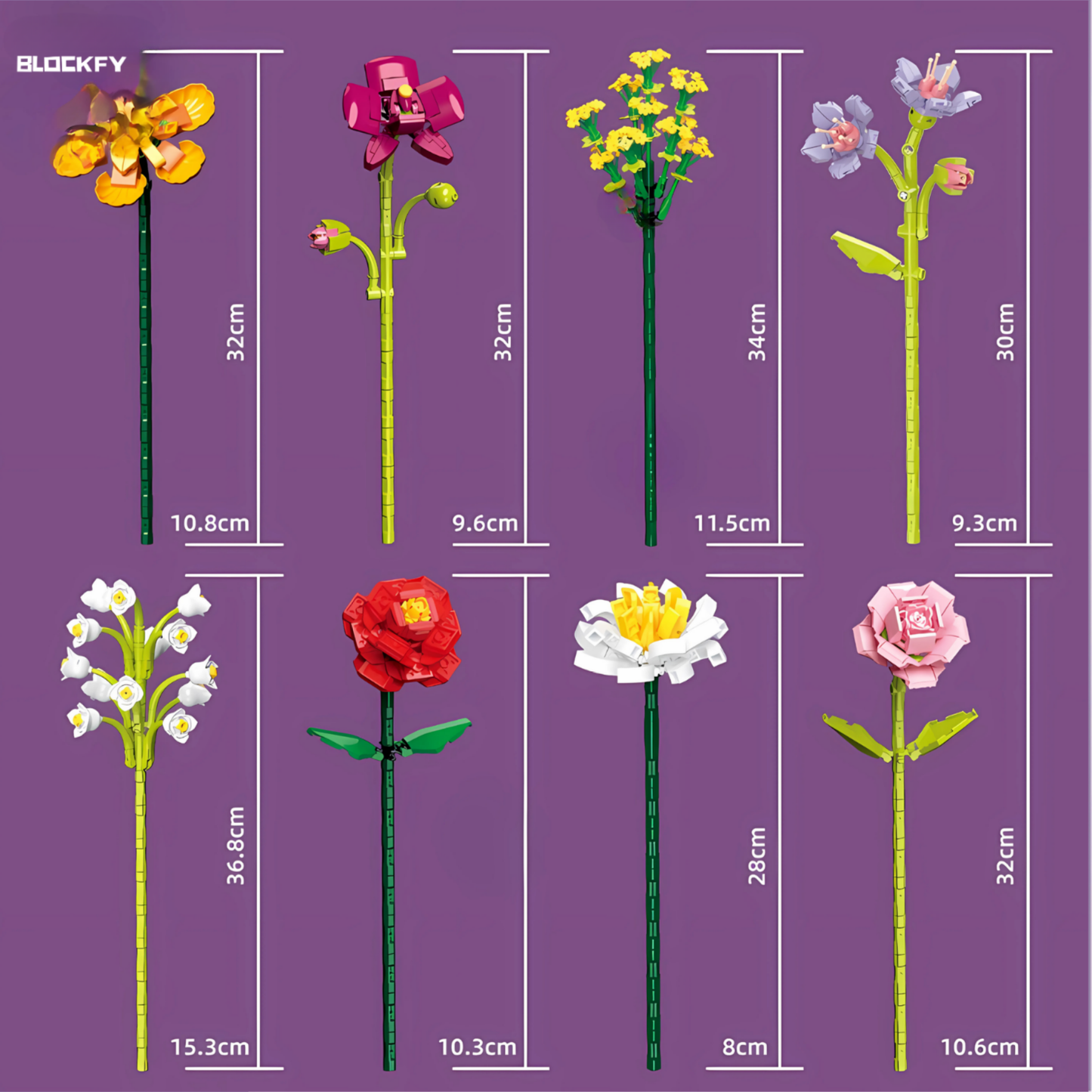 Rainbow Symphony Vase Blockfy™