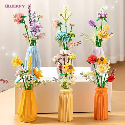 Colorful Dreams Vase Bouquet Blockfy™