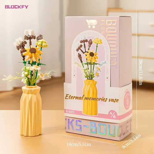 Eternal Memories Vase Bouquet Blockfy™