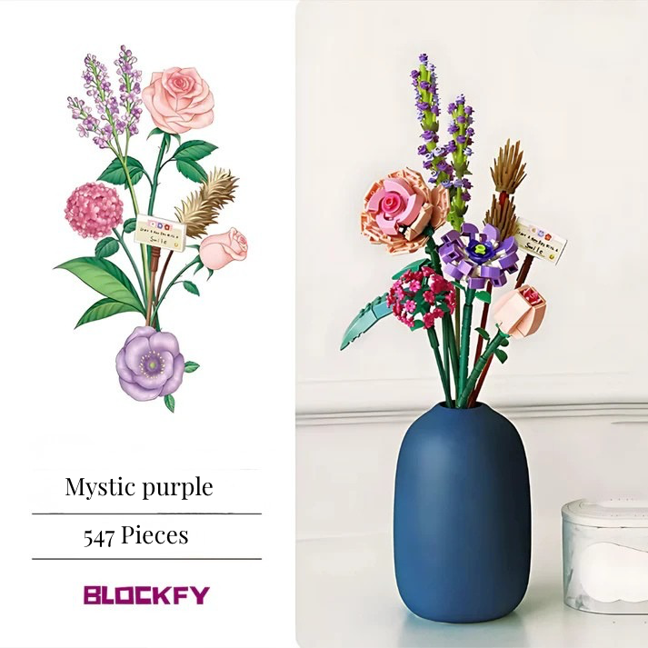 Mystic Purple Bouquet Blockfy™