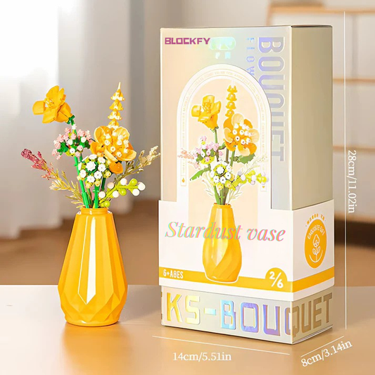 Stardust Vase Bouquet Blockfy™